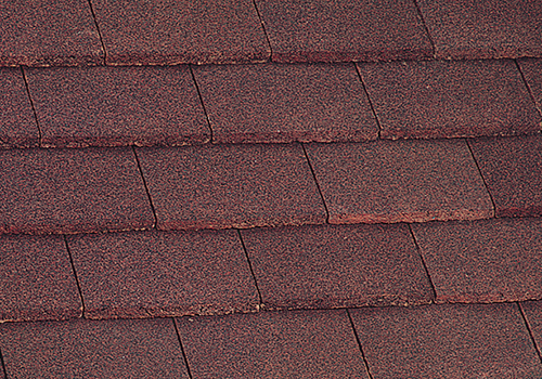 Marley Plain Concrete Roof Tile Dark Red
