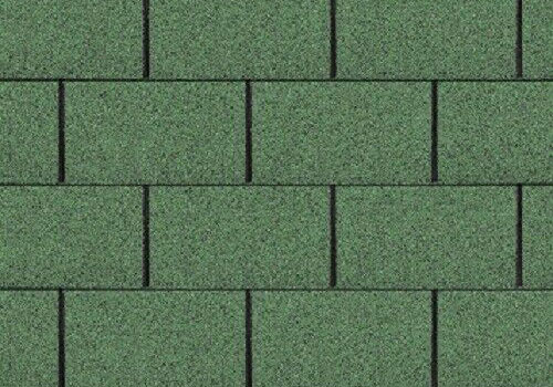Bituminous Roofing Shingles - Green
